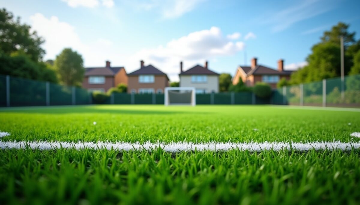 Mini terrain de foot synthétique : étapes, budget et points légaux pour bien décider
